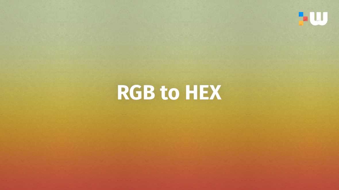 RGB to HEX