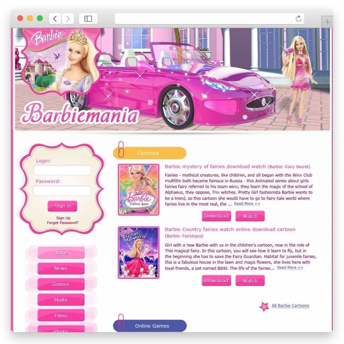 Barbie Mania