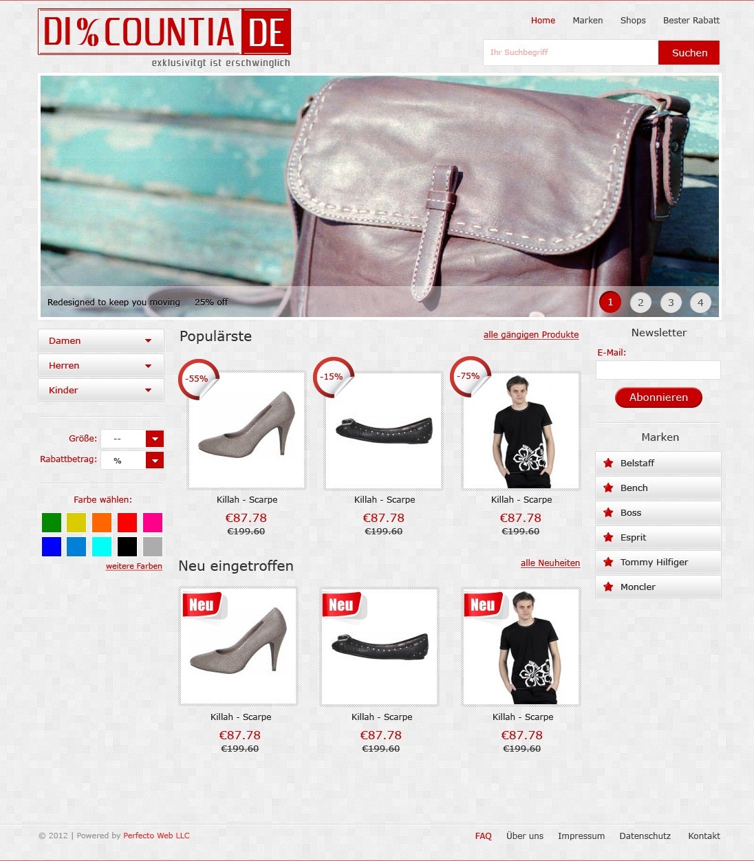 Discountia №1- Home page