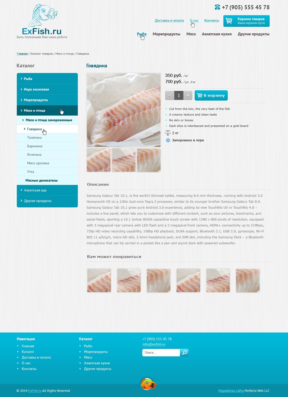 ExFish №4- Product page