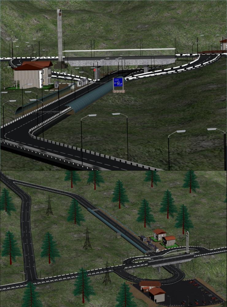 3D model: Roads №1